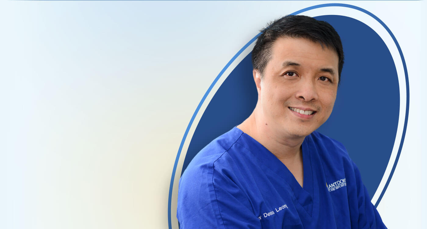 Dr Dennis Leong at Implantdontics